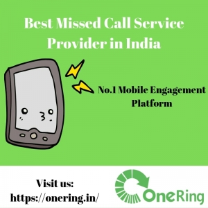 Best Missed Call Service Provider in India- OneRing.in